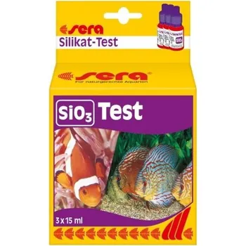 Test akvarijní vody Sera Test SiO3 3x 15 ml
