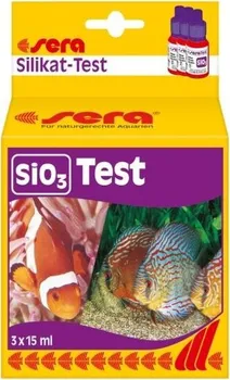 Test akvarijní vody Sera Test SiO3 3x 15 ml
