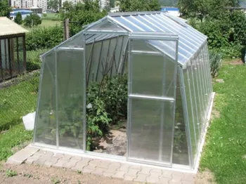 zahradní skleník Limes Hobby H7 2,5 x 4,5 m sklo 4 mm