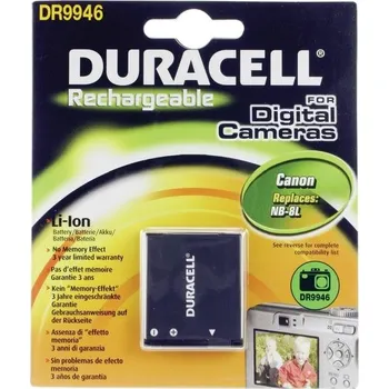 Baterie Duracell pro Canon IXY Digital…