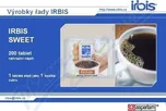 Irbis sweet tbl.200 náhradní náplň