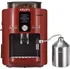 Kávovar Krups EA 8255 červený/černý