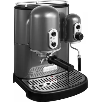 Kávovar Recenze Kitchenaid 5KES100 Artisan šedý