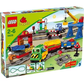 Stavebnice LEGO LEGO Duplo 5609 Vlaková sada deluxe