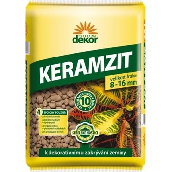 Keramzit - granulovaný jíl