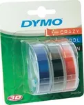 Páska Dymo 3D, 9 mm x 3 m, mix - černá,…