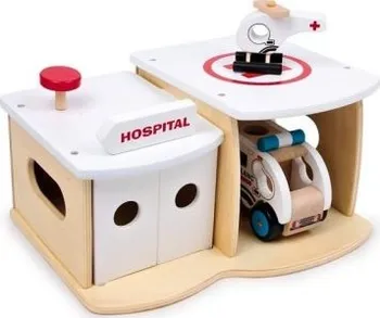 Dřevěná hračka Dřevěná nemocnice