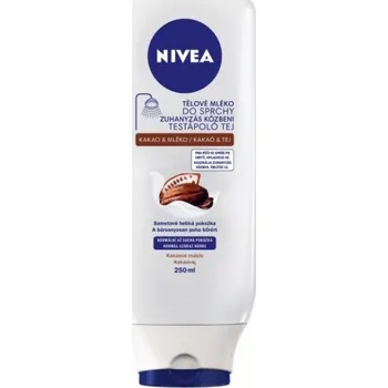 Tělové mléko Nivea Tělové mléko do sprchy kakao & mléko