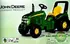 Dětské šlapadlo Šlapací traktor X-Trac John Deere - zelený