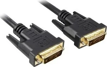 Video kabel Wiretek Kabel DVI dual link 24+1 5m přípojný