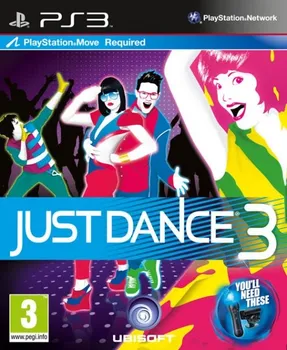 Hra pro PlayStation 3 Just Dance 3 MOVE Ready PS3