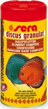 Krmivo pro rybičky Sera discus granulát 100 ml