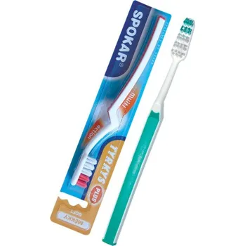 Zubní kartáček Spokar 3421 tyrkys plus měkký