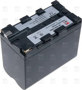 Baterie T6 power NP-F930, NP-F950, NP-F960, NP-F970, šedá