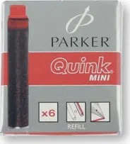 Náplň do psacích potřeb Inkoustové mini bombičky Parker - purpurové