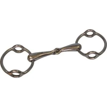 Udidlo pro koně Feeling Fuga lomené odlehčené s udítkem 22 mm