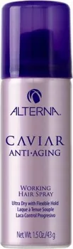 Stylingový přípravek Alterna Caviar Working Hair spray lak na vlasy ultrasuchý 45 ml