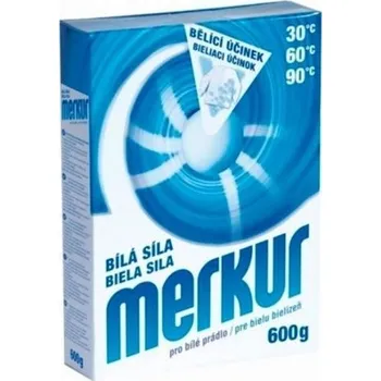 Přípravek na praní MERKUR bílá síla 600 g