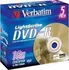 Optické médium Verbatim DVD-R 4,7GB 16x slim colour 5 pack