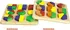 Dřevěná hračka Dřevěné logické puzzle - Geo tvary