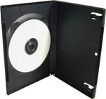 Obal, box na 1 ks DVD, černý, slim, 9mm