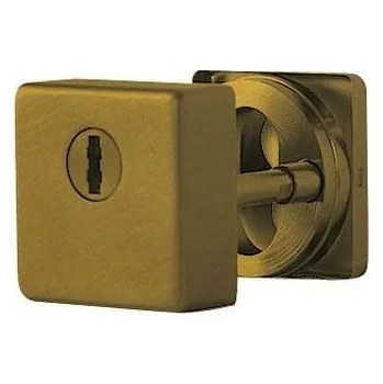 Dveřní kování M&T Entero TiN-A 53-60 mm bezpečnostní rozeta