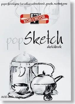 Skicák pro výtvarníky KOH-I-NOOR POP SKETCH A3 (110g/m2, 20archů)
