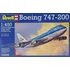 Plastikový model Model 1:450 Revell Boeing 747-200