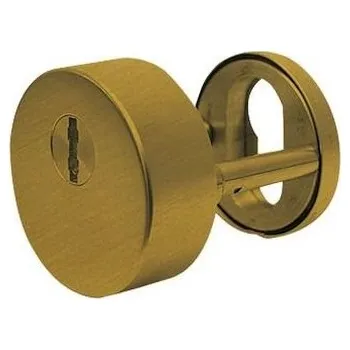 Dveřní kování M&T Ø 54 mm TiN-A 53-60 mm bezpečnostní rozeta