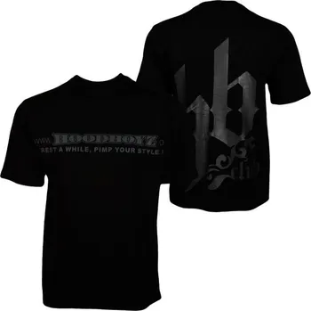 Hoodboyz T-shirt Black Black