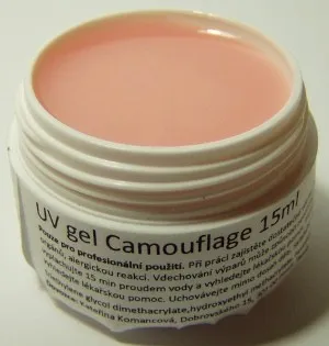 Umělé nehty UV gel camouflage 5ml