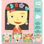 Djeco Samolepkový set Obličeje