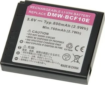 AVACOM za Panasonic CGA-S106E, DMW-BCF10 Li-ion 3.6V 800mAh 2.9Wh