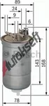 Filtr palivový BOSCH (BO 0450906274)