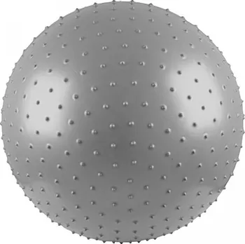 Gymnastický míč Insportline Gymnastický a masážní míč 65 cm šedá