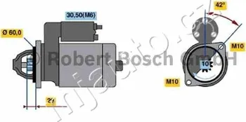 Startér Startér Bosch (0 001 223 001)