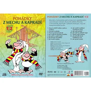 DVD Pohádky z mechu a kapradí 1 + 2