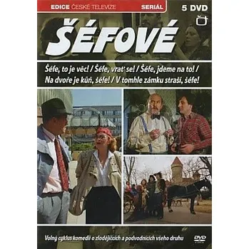 Seriál DVD Šéfové (2014) 5 disků