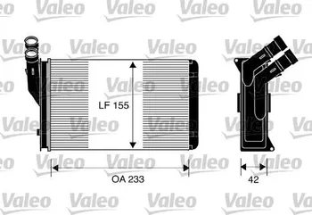 Výparník klimatizace Výměník tepla VALEO (VA 812044)