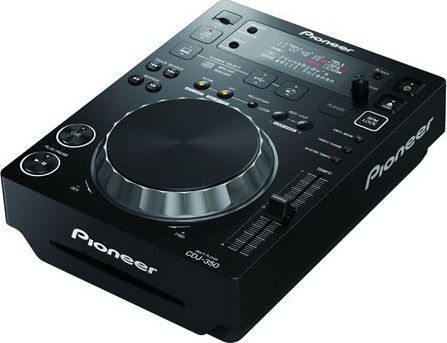 Přehrávač Pioneer CDJ-350 K Black - Zbozi.cz