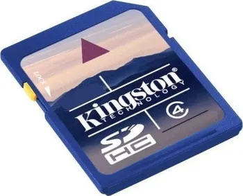 Paměťová karta Kingston SDHC 8 GB Class 4 SD4 (SD4/8GB)