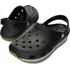 Pánské pantofle Crocs Retro Clog 14001-02G černé/světle šedé