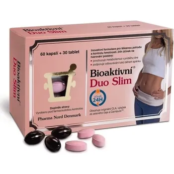 Recenze Pharma Nord Bioaktivní Duo Slim 90 cps.