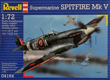 Plastikový model Revell Supermarine Spitfire Mk.V - 1:72