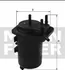 Palivový filtr Filtr palivový MANN (MF WK939/10X) RENAULT