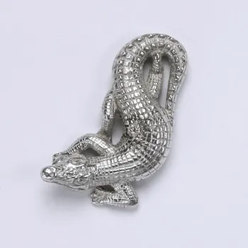 Přívěsek Stříbrná figurka, krokodýl, šperky,P 824