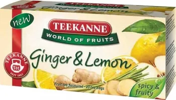 Čaj Teekanne WOF Ginger + Lemon n.s.20x1.75g ( zázvor + citron )