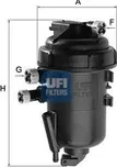 Palivový filtr, kompletní UFI…