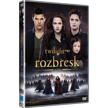 DVD Twilight sága: Rozbřesk - 2. část (2012) DVD film DVD Twilight sága: Rozbřesk - 2. část (2012)