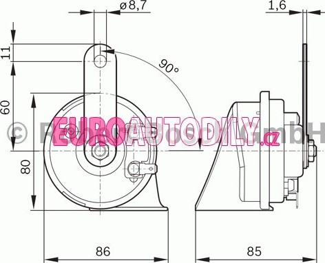 Akusticka Houkacka Bosch Bo Od 412 Kc Zbozi Cz